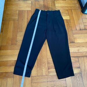 Madewell Tapered Black Trousers Pants - Size 00